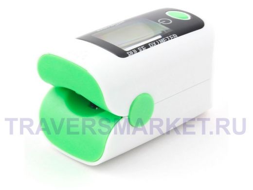 Пульсометр с функцией пульсоксиметра "Energenie" EG-PO1W, белый с зеленым