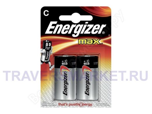 Батарейка (элемент питания) LR14  Energizer MAX BL-2 (цена за 1 элемент)