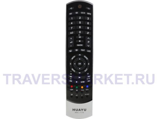 Телевиз. пульт HUAYU (for TOSHIBA) RM-L1178 корпуc CT-90405 3D TV