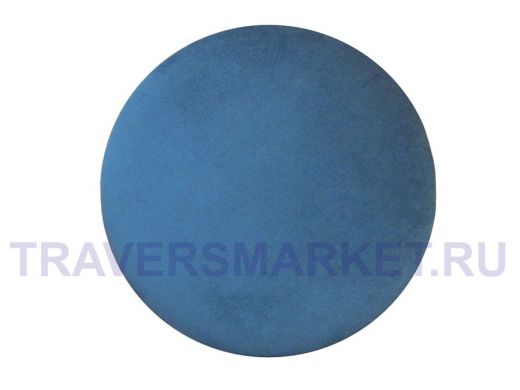 Сиденье для табурета "TABURETTO-14943" диаметр 310мм синий, микровелюр