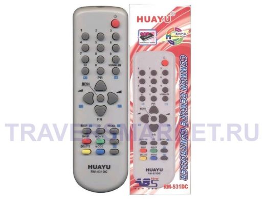 Телевиз. пульт HUAYU (for DAEWOO) RM-531DC