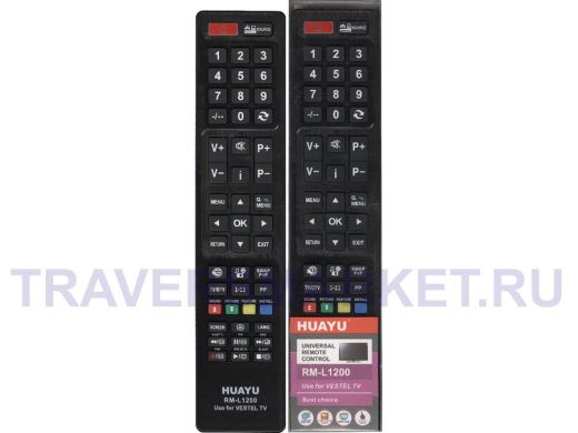 Телевиз. пульт HUAYU (for VESTEL) RM-L1200 LCD TV