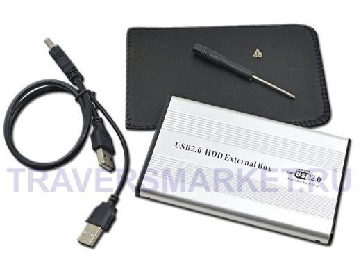 Внешний бокс для HDD Орбита DH-23 (2.5",USB 2.0)/100