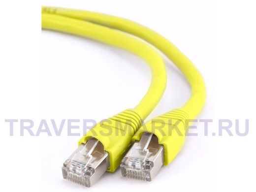 Патч-корд Cablexpert PP6-5M/Y-O кат.6, 5м, FTP литой, многожильный (жёлтый) PP6-5M/Y-O