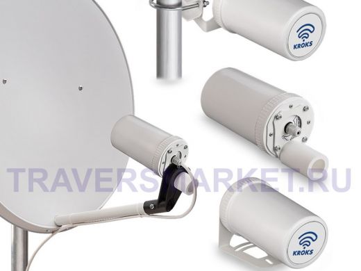 Облучатель МИМО с 4G роутером  AP-221WP-Pot (Rt-Pot sHwt) с модемом Huawei E3372 для тарелки, LAN