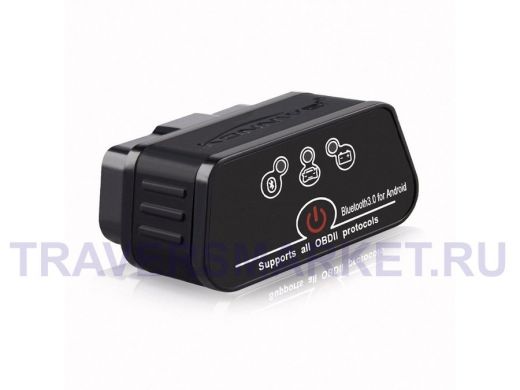 Автосканер OBD KONNWEI KW-901 (OBD2, V2.1, Bluetooth) беспроводная диагностика автомобиля смартфоном