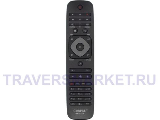 Телевиз. пульт универс.   ClickPdu RM-D1110 для TV PHILIPS (производство фабрики Huayu)