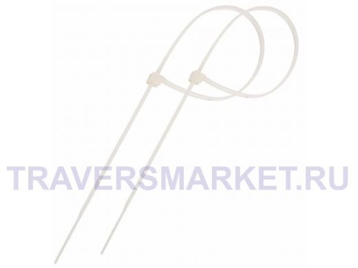 150x3,0мм кабельный хомут (стяжка нейлонoвая) nylon белая (100 шт) Proconnect 57-0150
