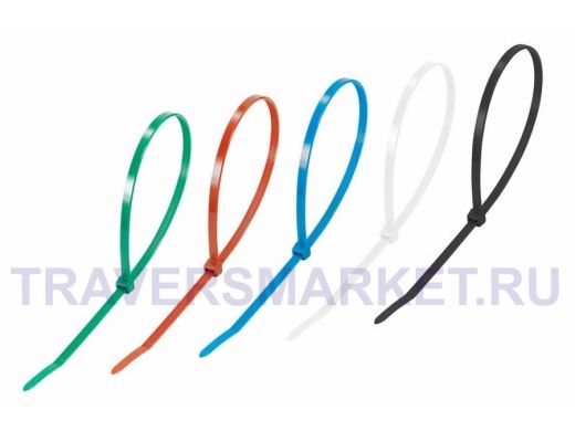 400х5мм кабельный хомут (стяжка нейлонoвая) nylon цветные (25 шт) REXANT