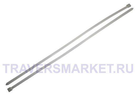 550х8мм кабельный хомут (стяжка нейлонoвая) nylon белая (100 шт) нейлон 6,6 OMAX