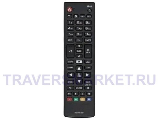 Телевиз. пульт  LG  AKB74915330 ic как оригинал (маленький с домиком по центру) SMART LED TV
