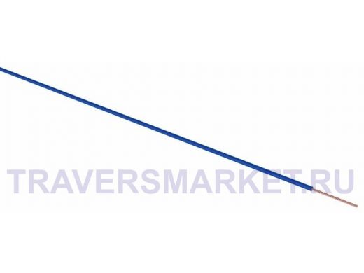 Провод ПГВА 1 х 1.50мм.кв., (бухта 100м), СИНИЙ  REXANT