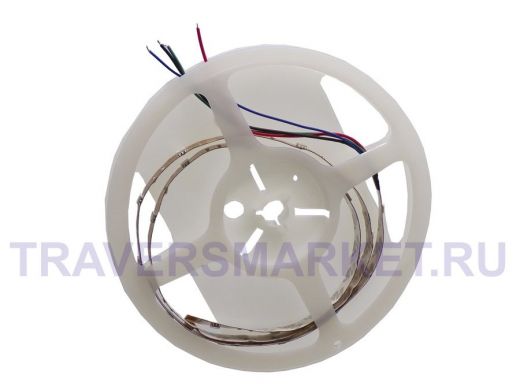 LED лента гибкая 10мм,  30 SMD-LED/метр, RGB (в бухте 5 м) (цена за 1м) (141-369)