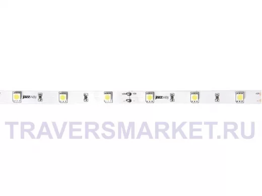 JazzWay Лента LED SMD 5050/30 Warmwhite IP20 5м 12В 3А (0,6А/м) 36 Вт ZC-F5050BL30B-WW(цена за 5 м.)