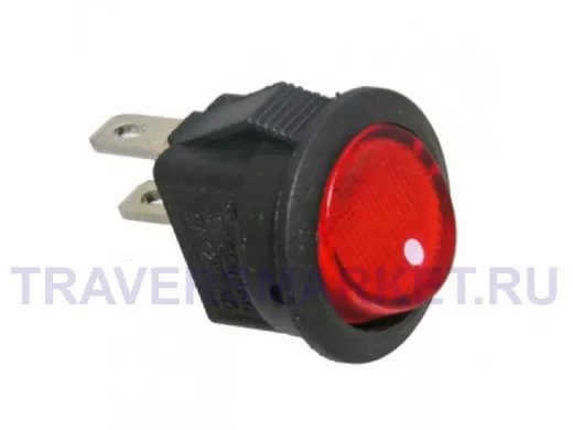 KCD5-101-2- C3-R/2P on-off Клавишные переключатели