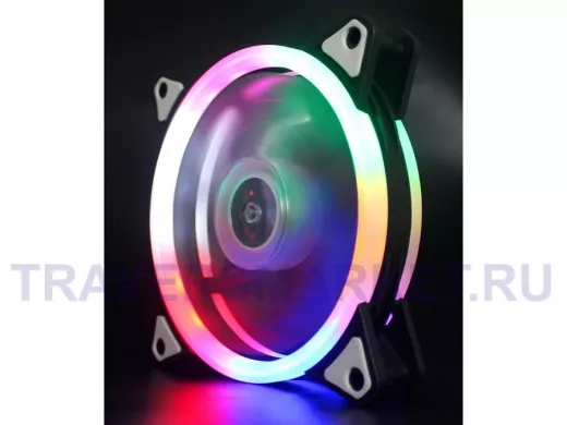 Вентилятор  +12В;  120х120х25мм;  12 В, 0,17 А с подсветкой