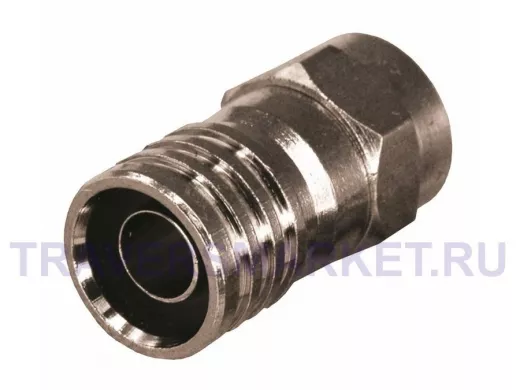 Штекер F-тип ОБЖИМНОЙ на кабель RG6 (тип 5)  (03-002-В) REXANT  диаметр 10,5мм