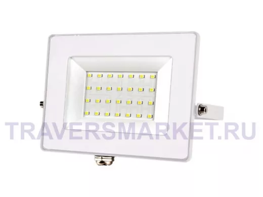 Прожектор светодиодный  30W, Smartbuy-30W/6500K/IP65 (SBL-FLWhite-30-65K) SMD White