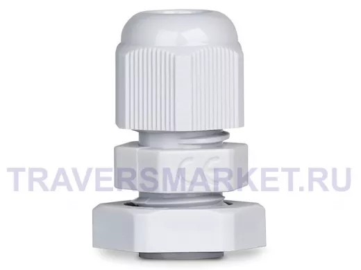 Сальник PG7, проводника 3-6,5мм, IP54, Smartbuy