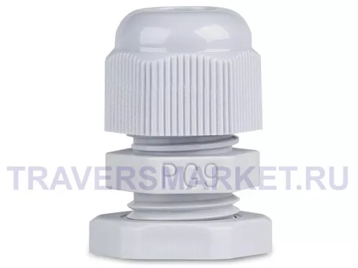 Сальник PG9, проводника 4-8мм, IP54, Smartbuy