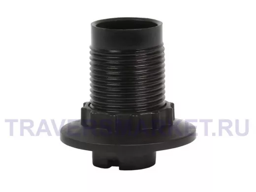 Патрон карболитовый с кольцом, Е14, черный (SBE-LHB-sr-E14)/500