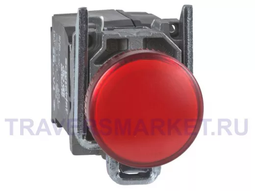 СИГНАЛЬНАЯ ЛАМПА  XB4BVM4  22ММ 240В КРАСНАЯ СВЕТОДИОДН. ВИНТ.КРЕПЛ. 