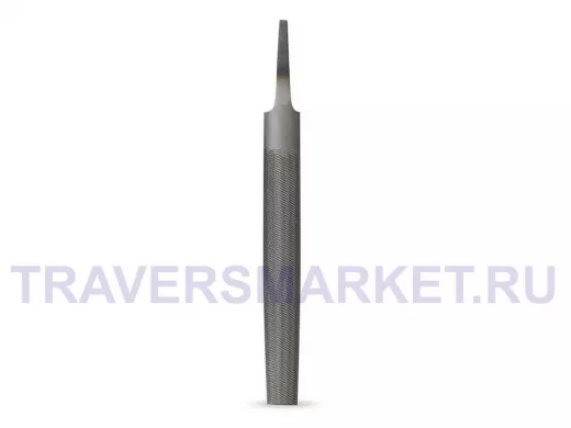 Напильник полукруглый по металлу и дереву, 200 мм,кл. №1, 12.5х3.5мм