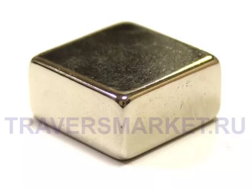 Неодимовый магнит; призма   20х20х10мм "MAGNEOD-118414" (удерж. 14кг)