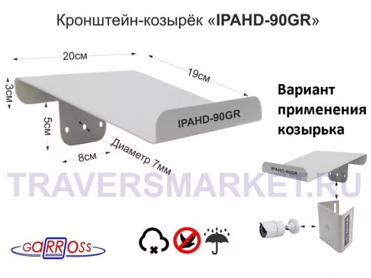 Козырёк для камер видеонаблюдения 