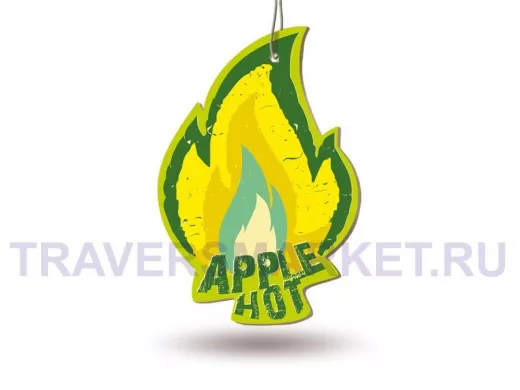 Ароматизатор AVS AFP-010 Fire Fresh (аром. Apple Hot/Яблоко) (бумажные)