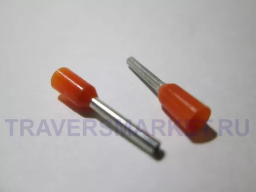 Наконечники штыревые втулочные изолированные IKY 0,5/8 (500шт) 