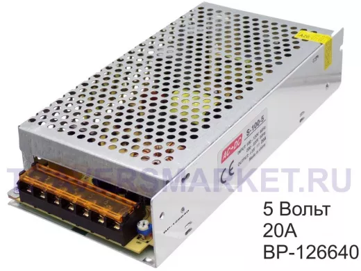 Блок питания  5 Вольт 20А  