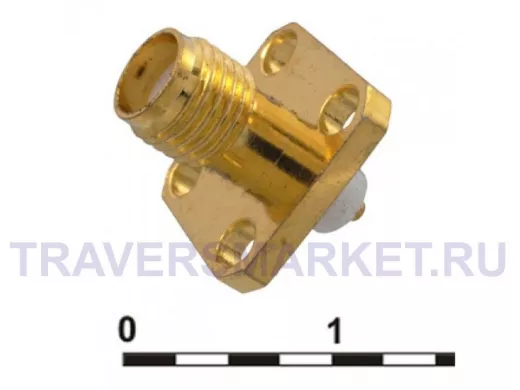 SMA-BJ2 gold Высокочастотные разъемы  РАЗЪЕМЫ