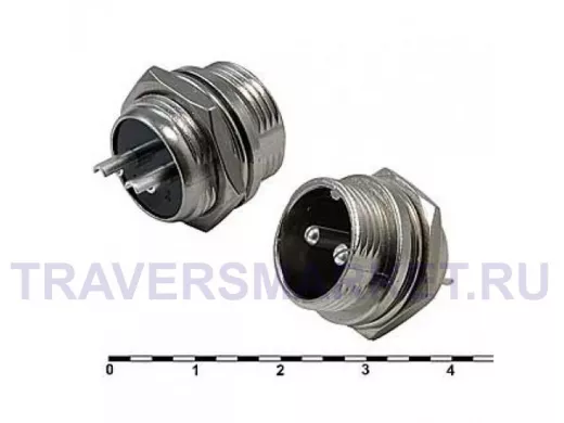 GX16M-2B Цилиндрические малогабаритные SZC РАЗЪЕМЫ