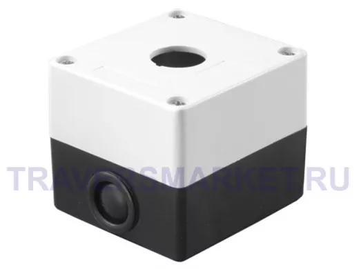 Корпус КП101 для кнопок 1место белый TDM SQ0705-0001