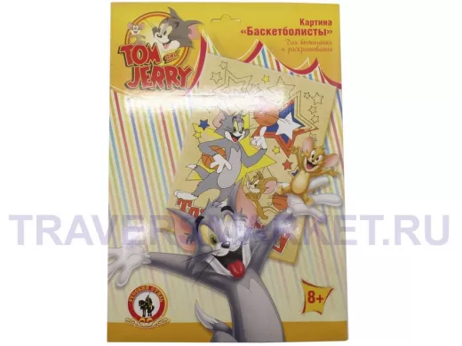 Картина для выжигания и раскрашивания 