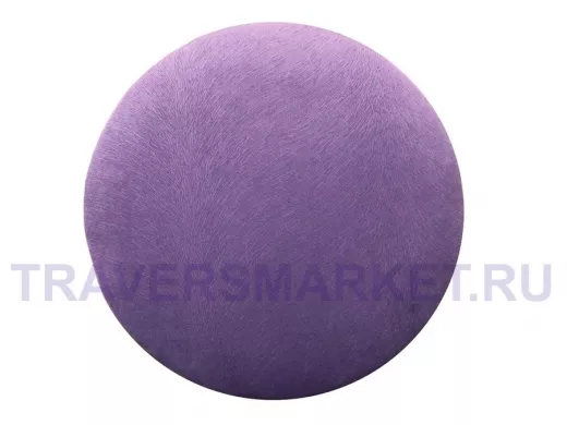 Сиденье для табурета "TABURETTO-14941" диаметр 310мм фиолетовый, велюр