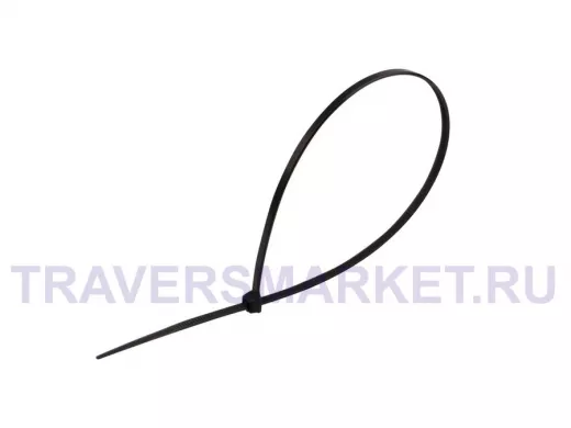 300х5мм кабельный хомут (стяжка нейлонoвая) nylon черная (100 шт) Proconnect