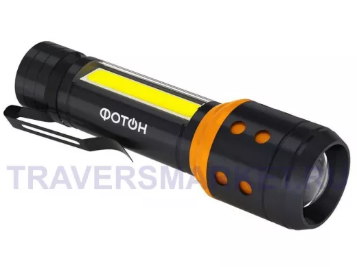 Фонарь Фотон MSA-700   (1 W + 1W, аккум, 80Lm + 90 Lm, 600mAч, дальность 90м)