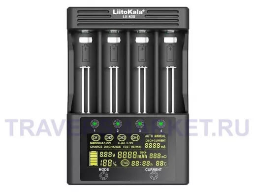 Зарядное устройство для аккумулятора LiitoKala lii-600