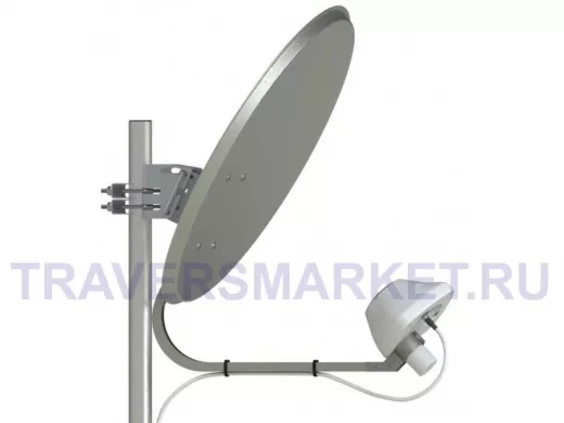 Облучатель UMO-3F - LTE1800/3G/LTE 2600/50 Ом офсетный облучатель, разъём 1хF-female