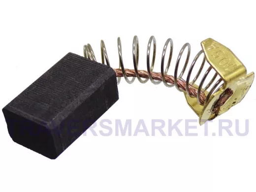 Электроугольная щетка 6*10*15 (2шт) (Интерскол УШМ-150) Titan