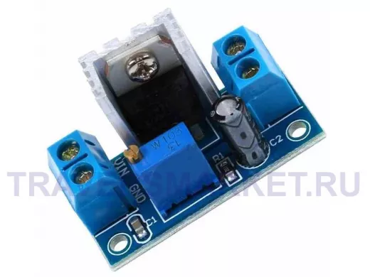 Модуль DC-DC понижающий вход 4.5  40 В выход 1.2  37 В с регул. до 2А на LM317  