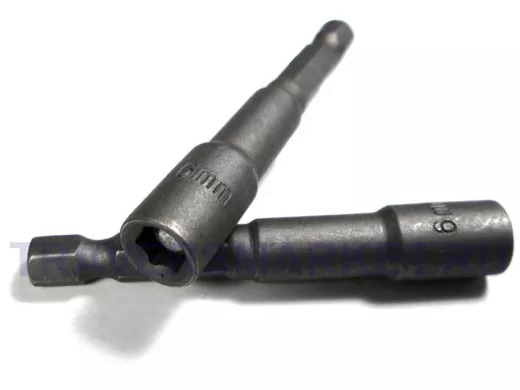 Насадка шестигранная магнитная 6/65 мм 