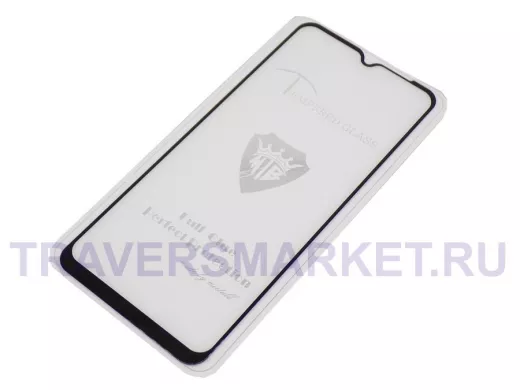 Стекло защитное Xiaomi Redmi 9A/9C/Poco M3/Poco M2, чёрное, Mtb Full GC, тех.пак.
