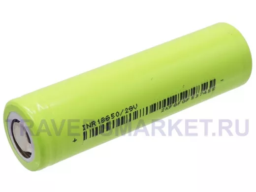 Аккумулятор ICR 18650 3.7 В , Li-ion аккумулятор 3000 мАч (3C, 10A)