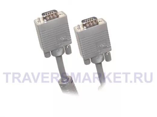 Кабель VGA/SVGA вилка - VGA/SVGA вилка , длина 10 м.