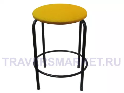 Табурет с подставкой для ног и полкой 