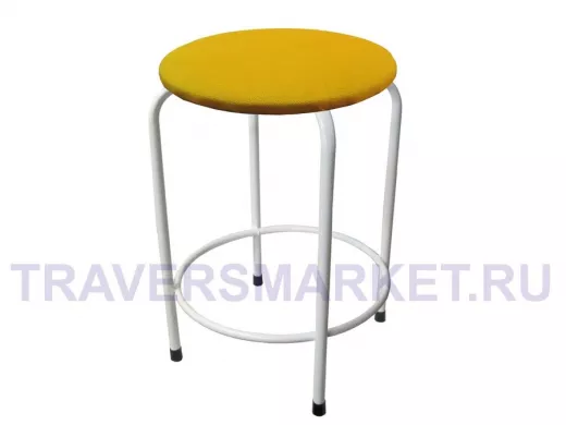 Табурет с подставкой для ног и полкой 