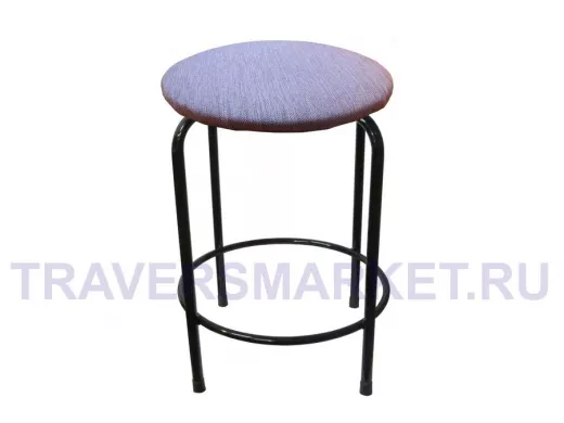 Табурет с подставкой для ног и полкой 